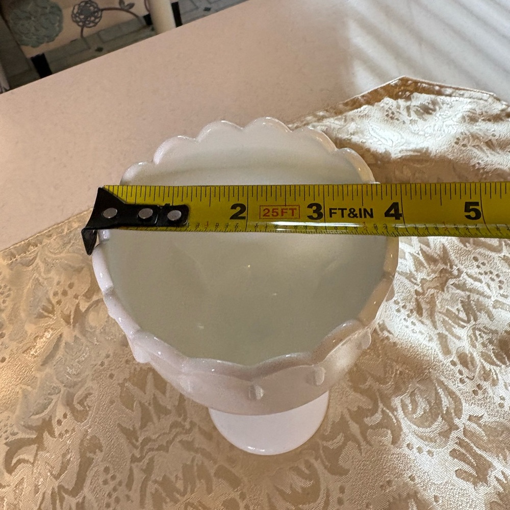Vintage Indiana Glass Co White Milk Glass - Picture 5 of 7
